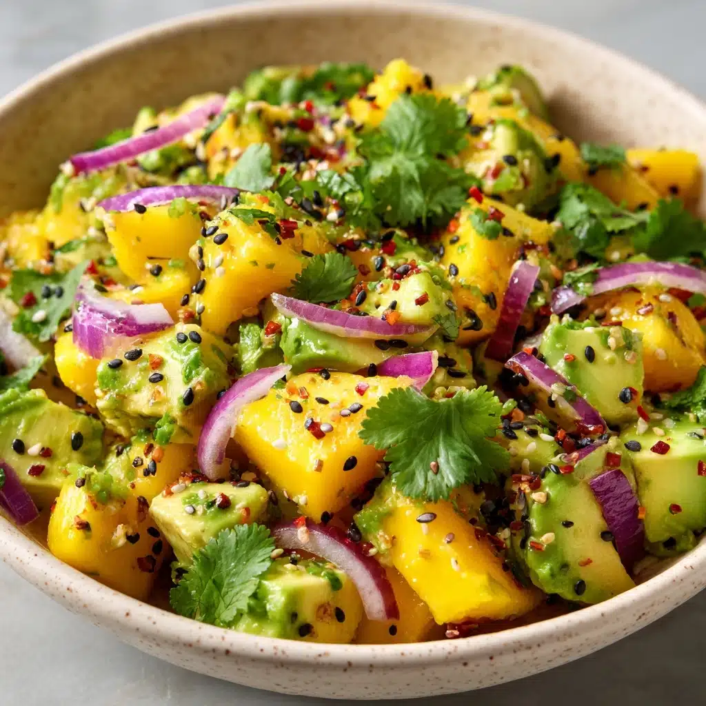 Avocado Mango Salad Recipe