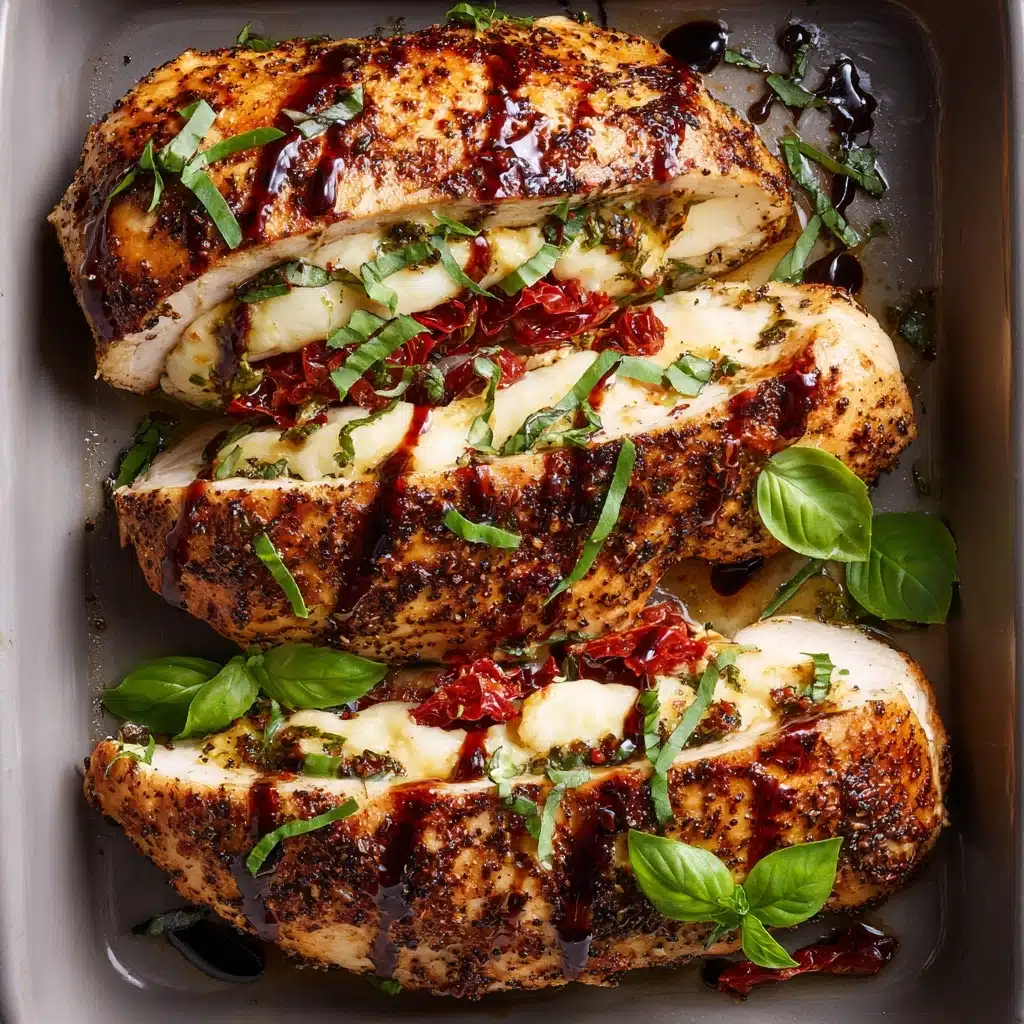 Caprese Stuffed Chicken Breast Recipe
