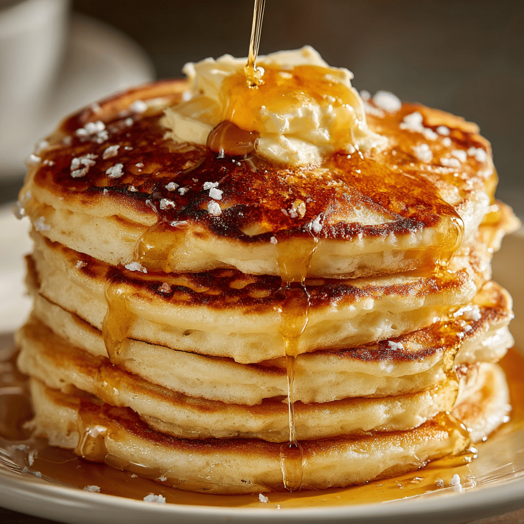 Homemade Pancakes Recipe - Recipe Image