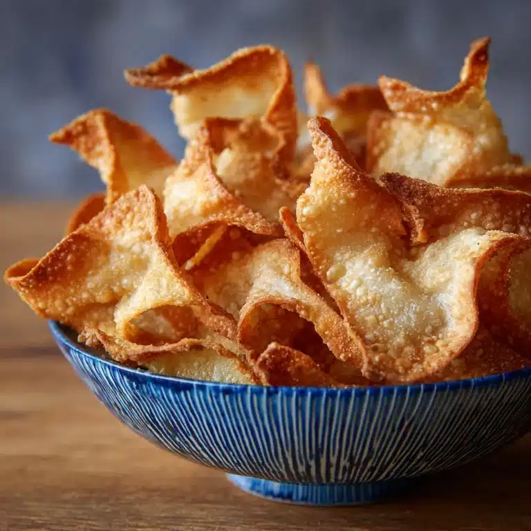 Fried Wonton Strips Recipe