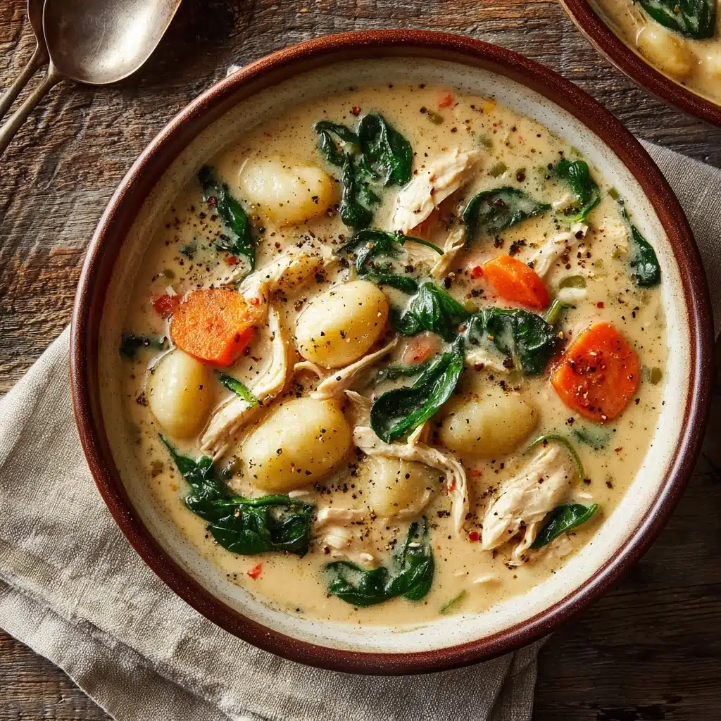 Olive Garden Chicken Gnocchi Soup Recipe - Recipe Image