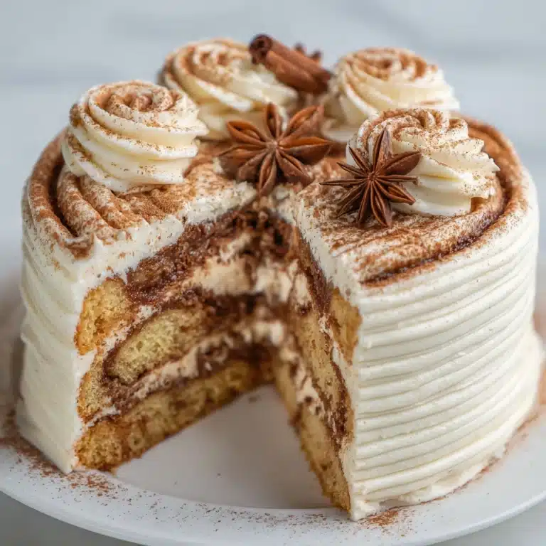 Cinnamon Roll Cheesecake Recipe