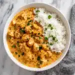 Creamy Smothered Chicken and Rice Recipe