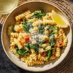 Lemon Basil Parmesan Pasta Salad Recipe