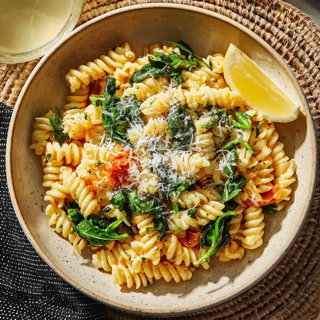 Lemon Basil Parmesan Pasta Salad Recipe