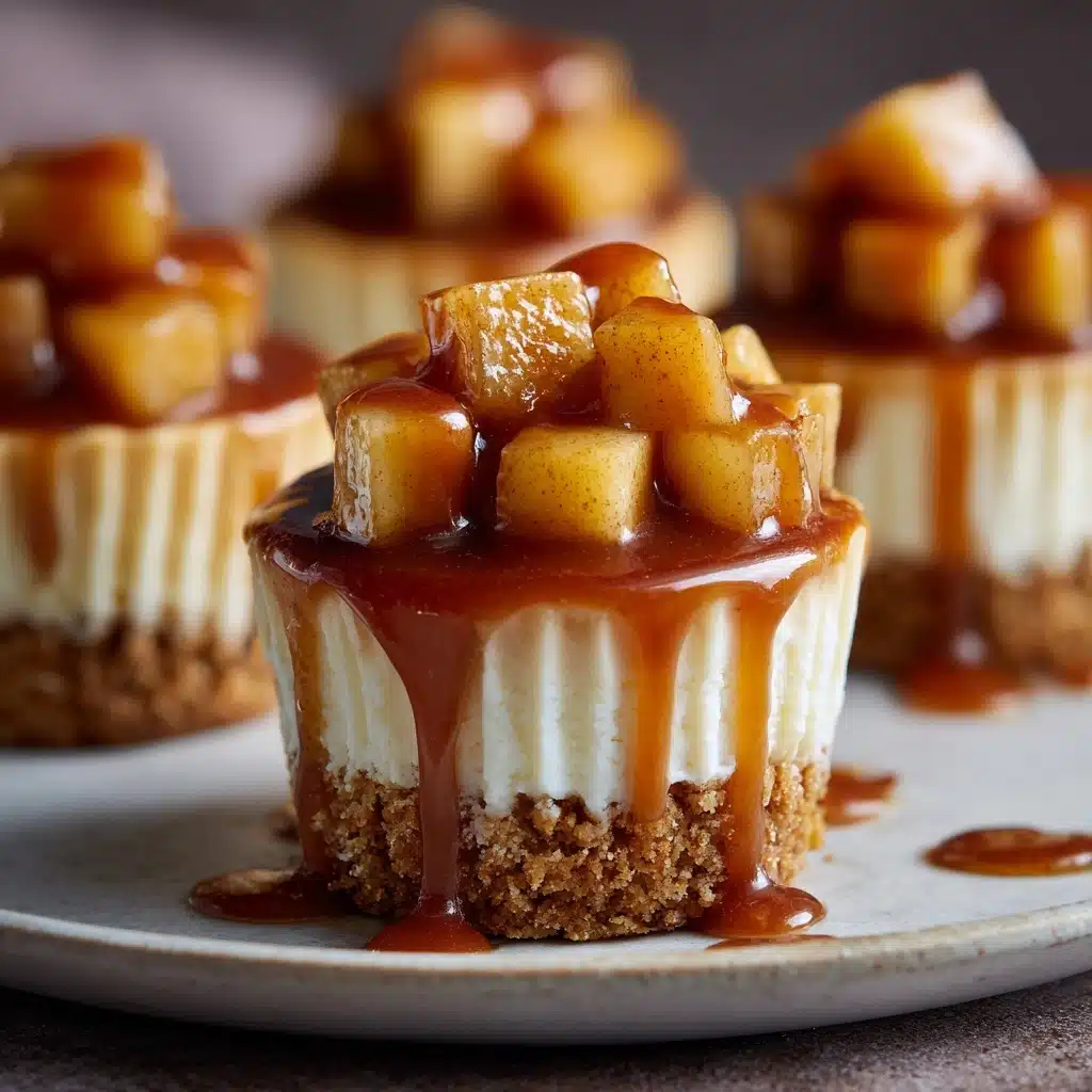 Caramel Apple Cheesecake Cups Recipe - Recipe Image