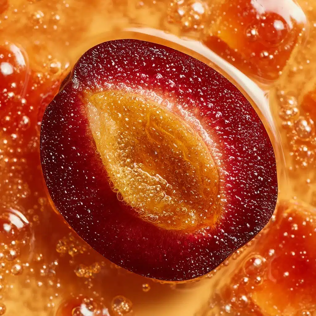 Caramel Peach Upside Down Cake Recipe - Recipe Image
