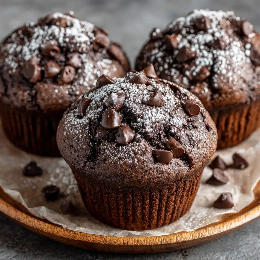 Costco Chocolate Muffins (Homemade Version!) Recipe - Recipe Image