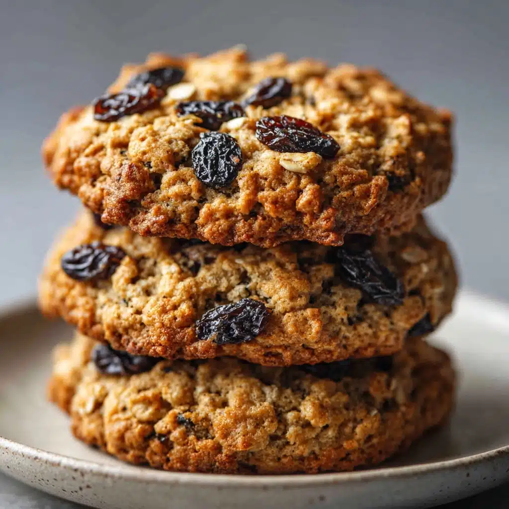 Vegan Oatmeal Raisin Cookies Recipe - Recipe Image