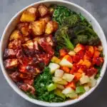 Skinny Chicken and Roasted Potato Bowl Recipe