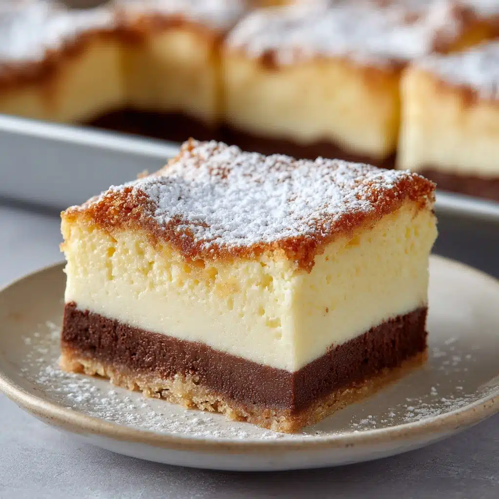 Gooey Butter Cream Cheese Cake Mix Bars Recipe - Recipe Image