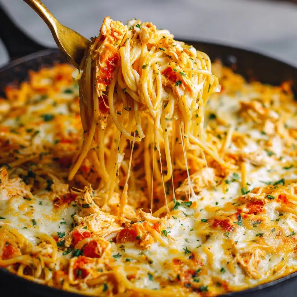Creamy Chicken Spaghetti Recipe - Recipe Image