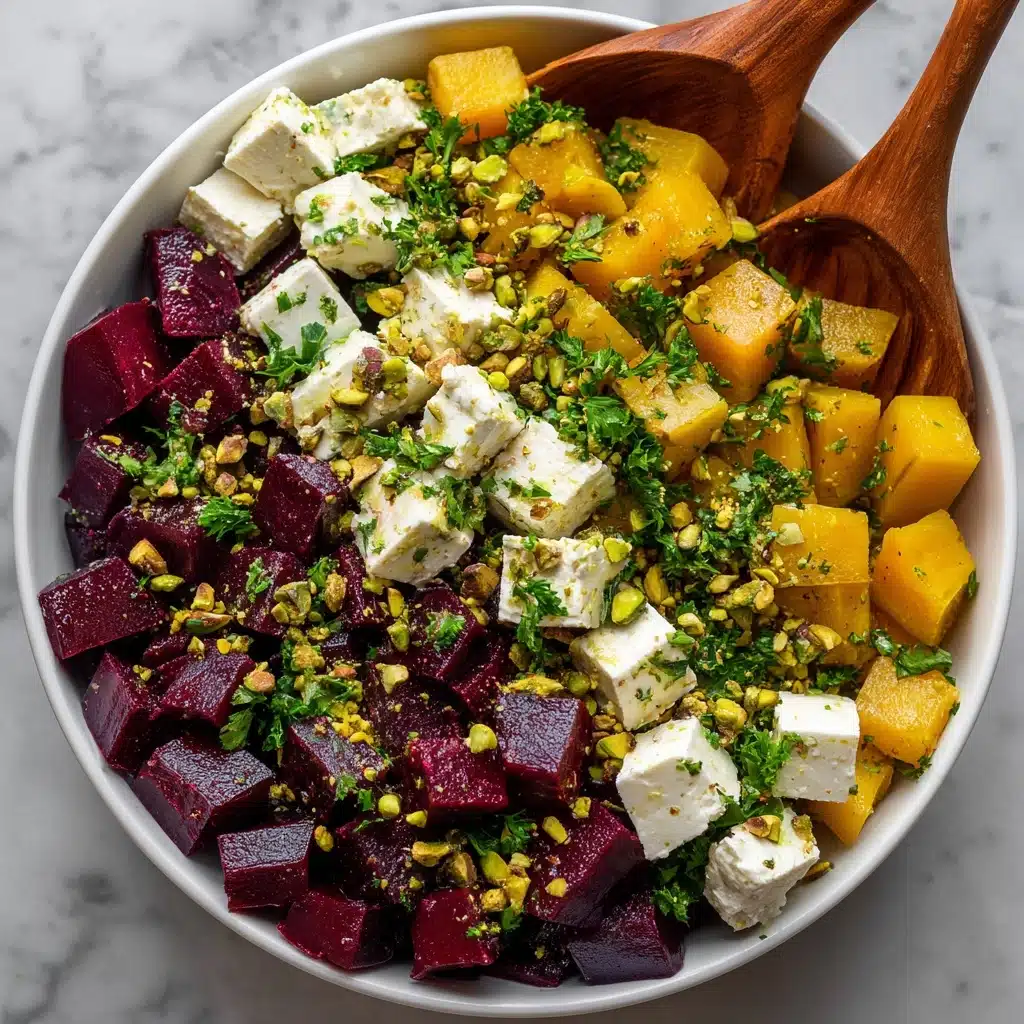 Orange Beet Salad with Feta and Pistachios Recipe - Recipe Image