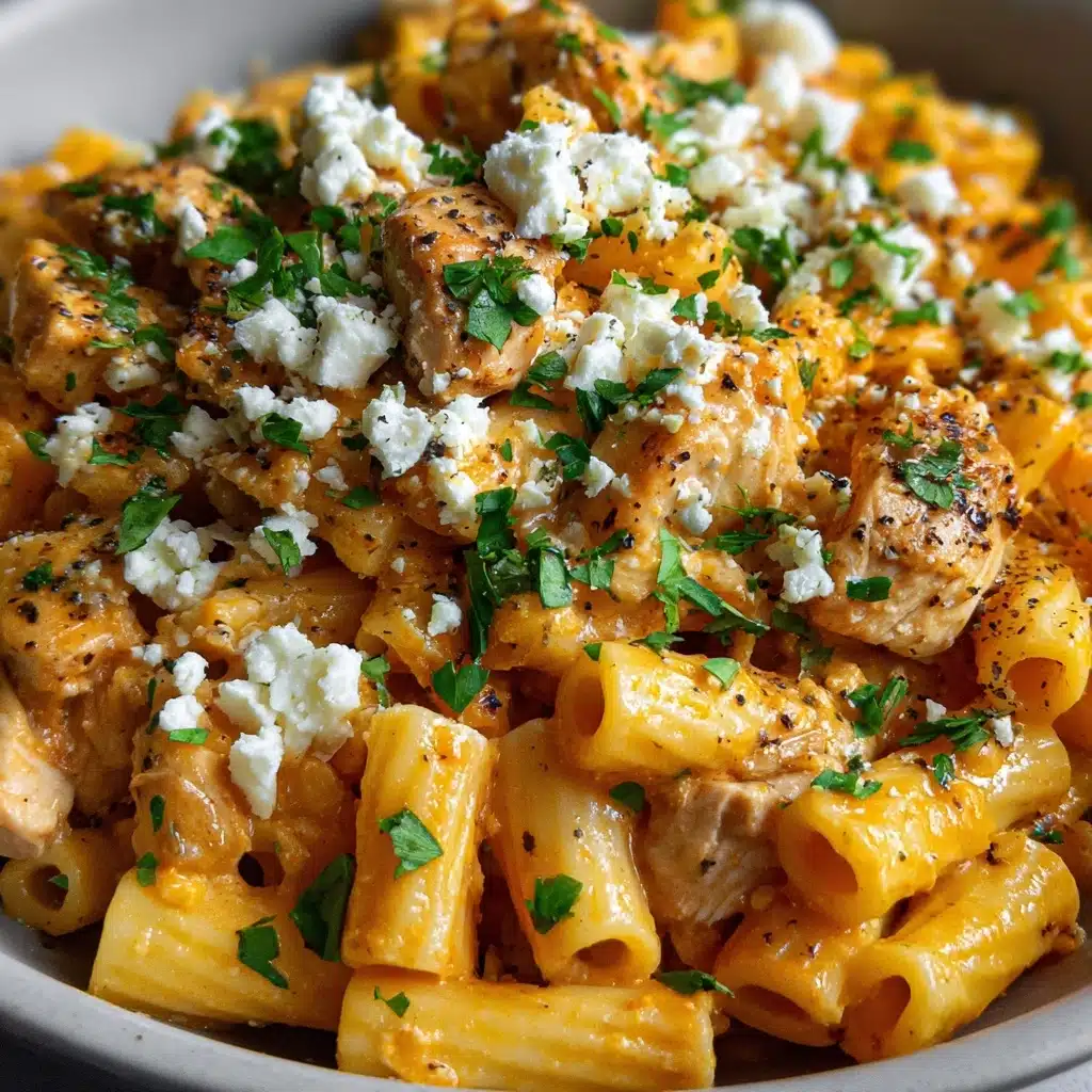 Buffalo Chicken Pasta Recipe - Recipe Image