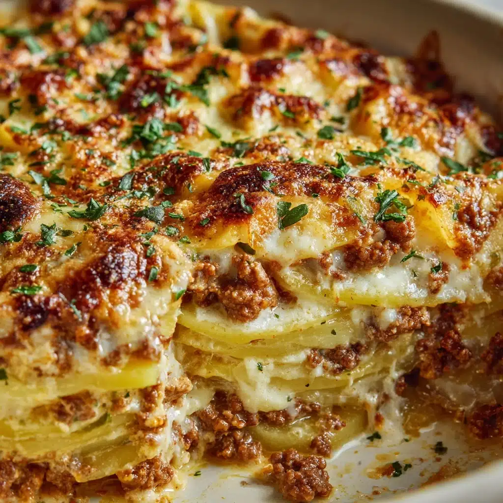 Cheesy Taco Potato Casserole Recipe - Recipe Image