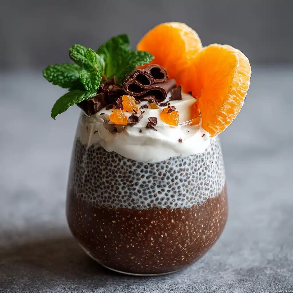 Chocolate Orange Chia Pudding Recipe - Recipe Image
