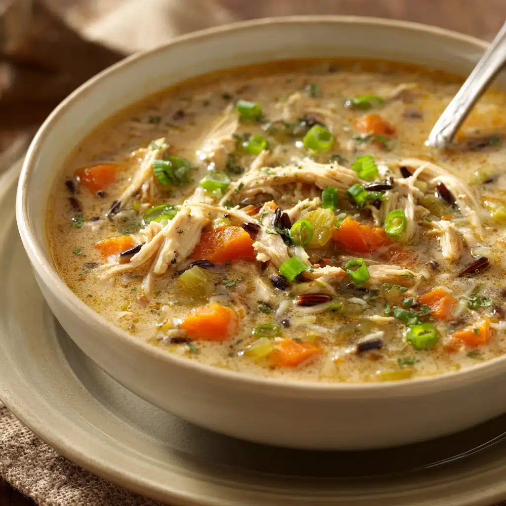 Chicken & Wild Rice Soup Recipe - Recipe Image