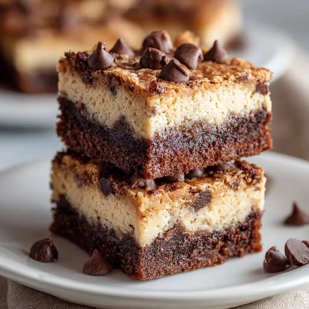 Chocolate Chip Cookie Brownies Recipe - Recipe Image