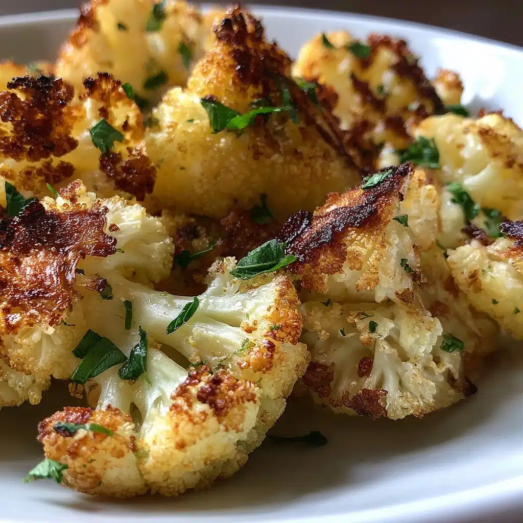 Roasted Parmesan Cauliflower Bites Recipe - Recipe Image