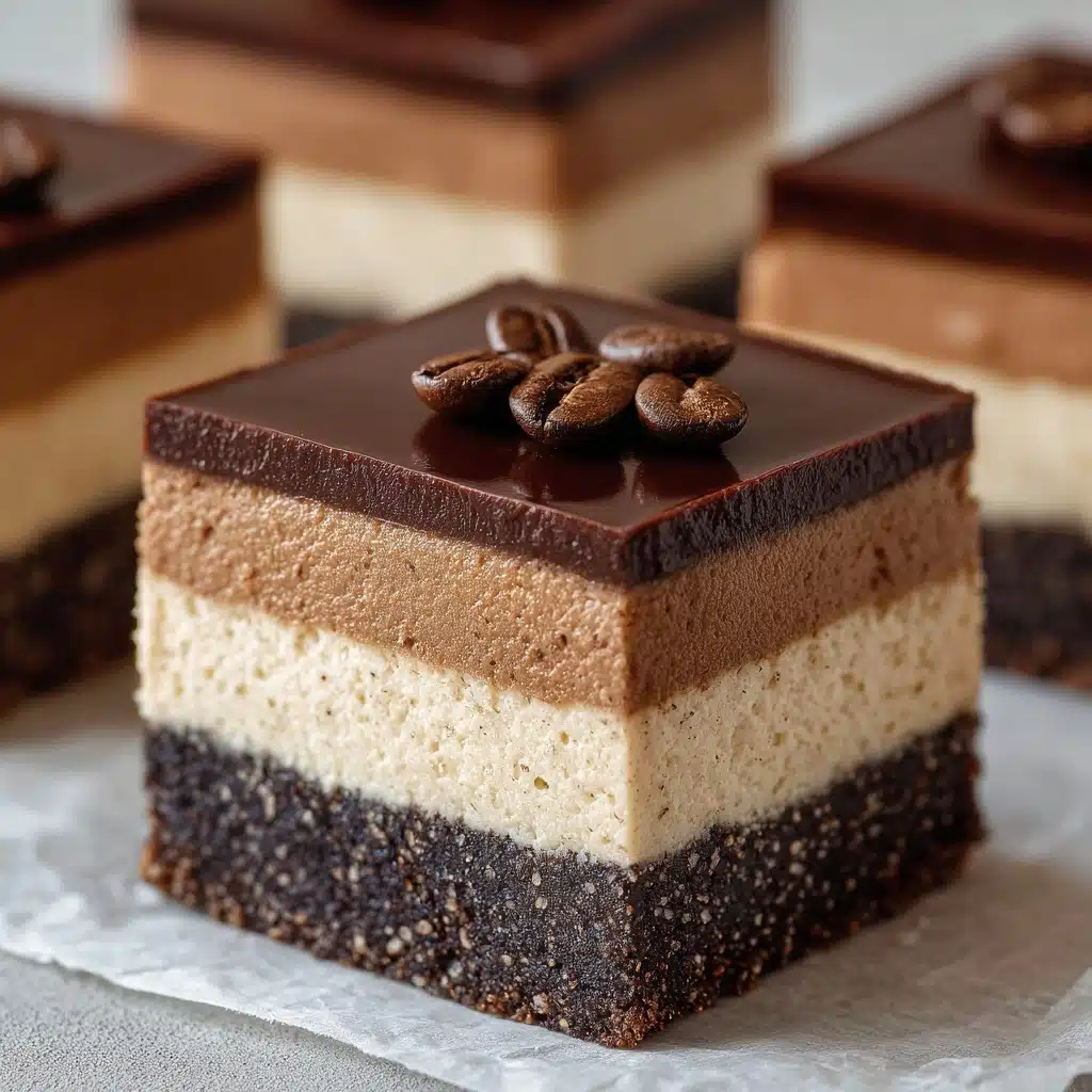 Cappuccino Nanaimo Bars Recipe - Recipe Image