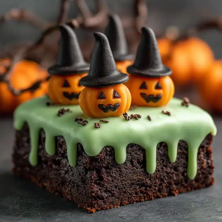 Melting Witch Poke Cake Recipe