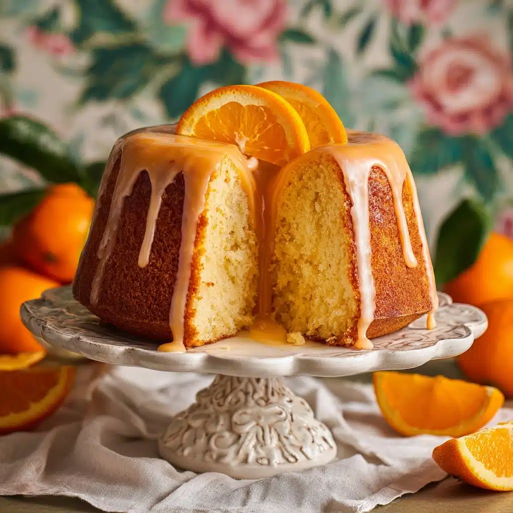Sicilian Whole Orange Cake Recipe - Recipe Image
