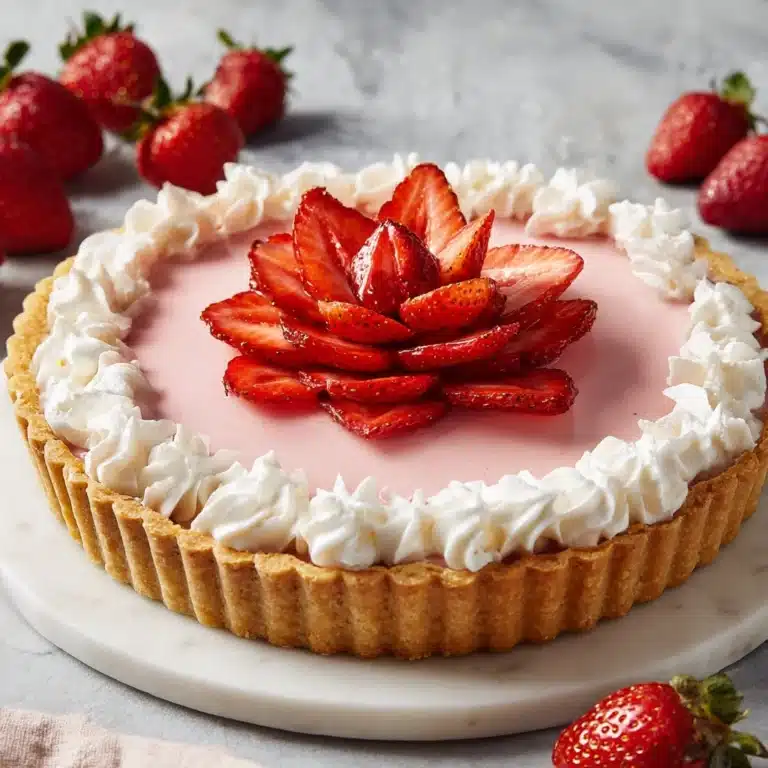 Whipped Strawberry Tart Recipe