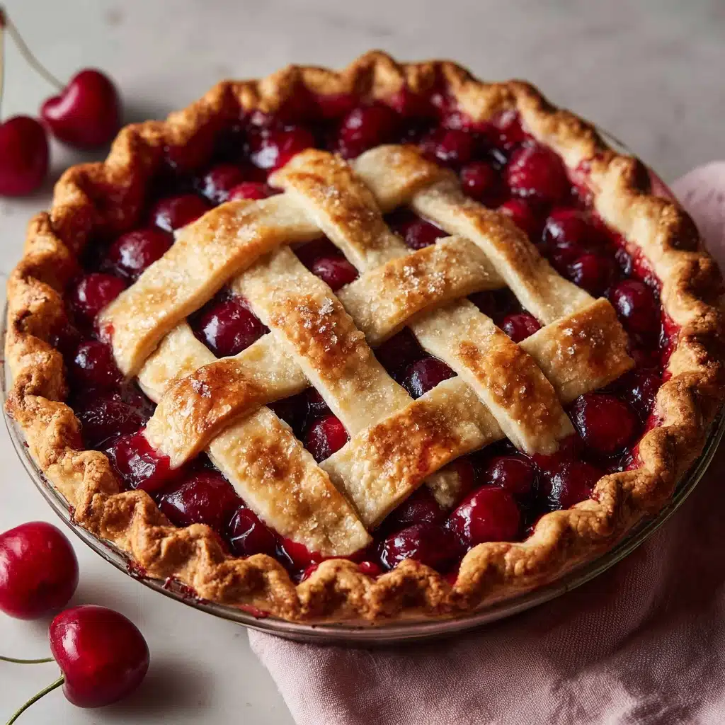 Irresistible Cherry Pie Recipe - Recipe Image