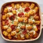 Tater Tot Pizza Casserole Recipe