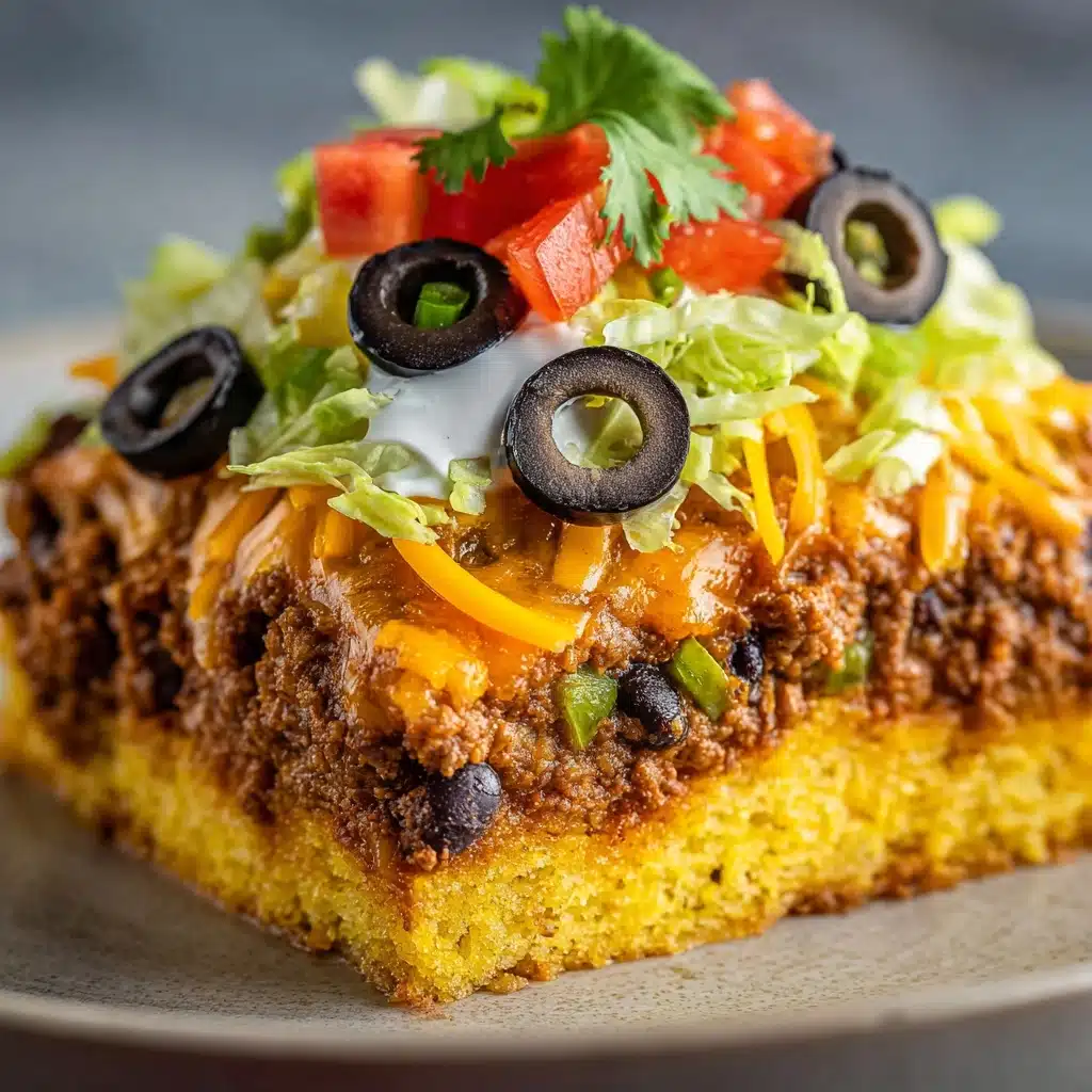 Cornbread Taco Bake Recipe - Recipe Image