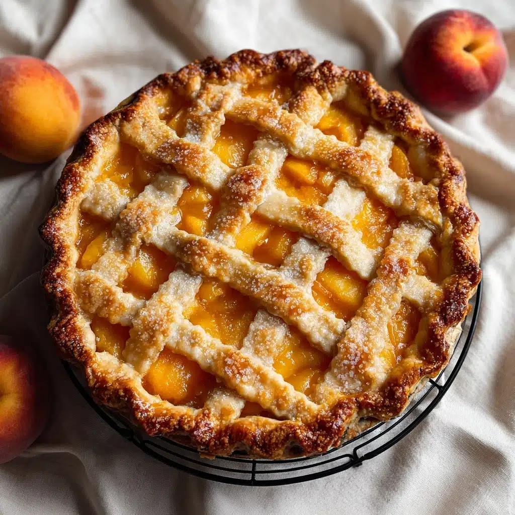 Best Peach Pie Recipe Ever Recipe - Recipe Image