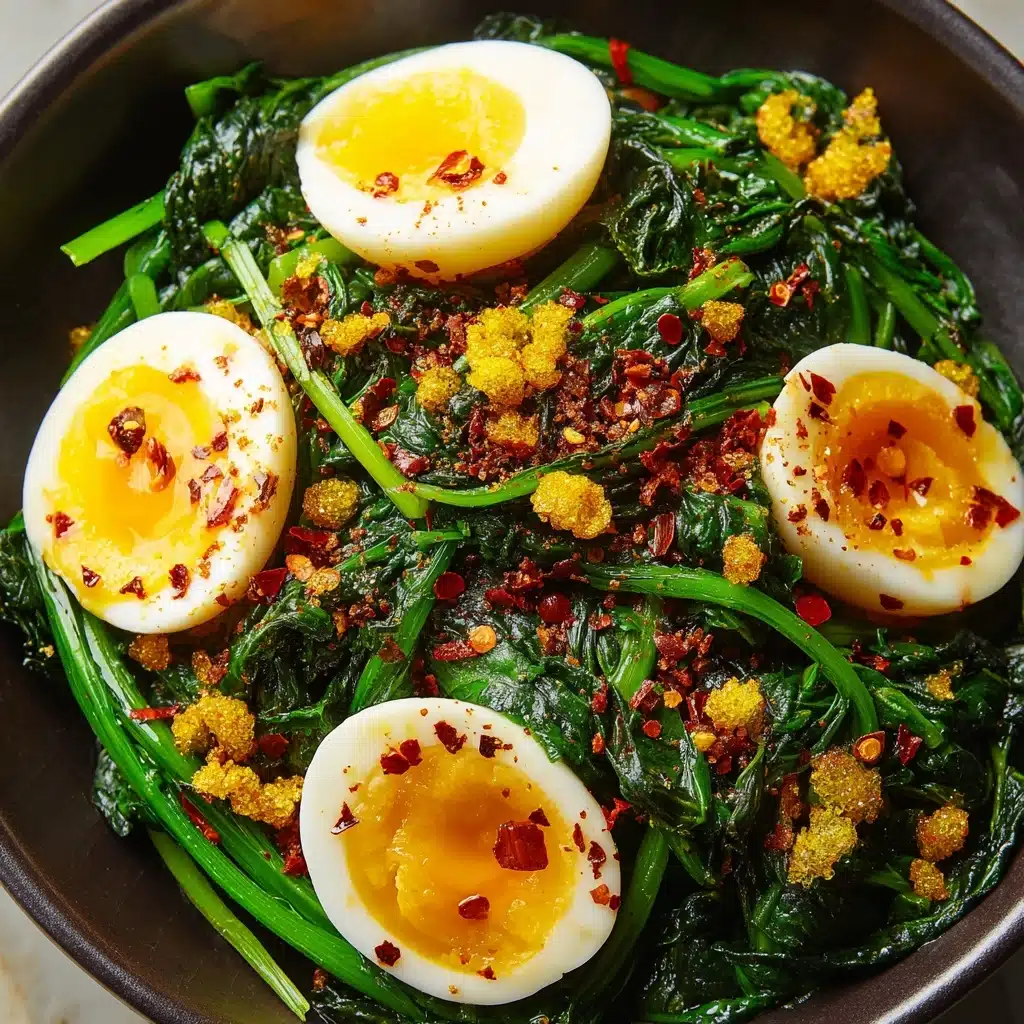 Spinach and Egg Stir-Fry Recipe