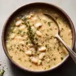 Creamy Vegan White Bean Soup Recipe