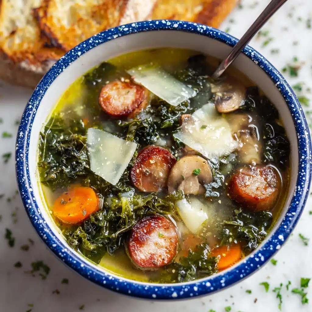 Harvest Italian Sausage and Vegetable Soup Recipe - Recipe Image