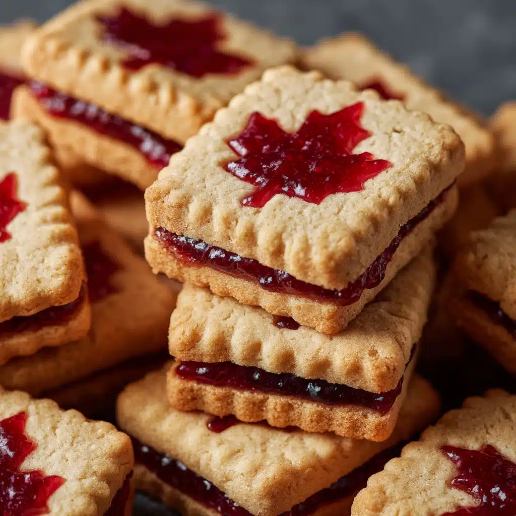 Peanut Butter and Jelly Sandwich Cookies Recipe - Recipe Image