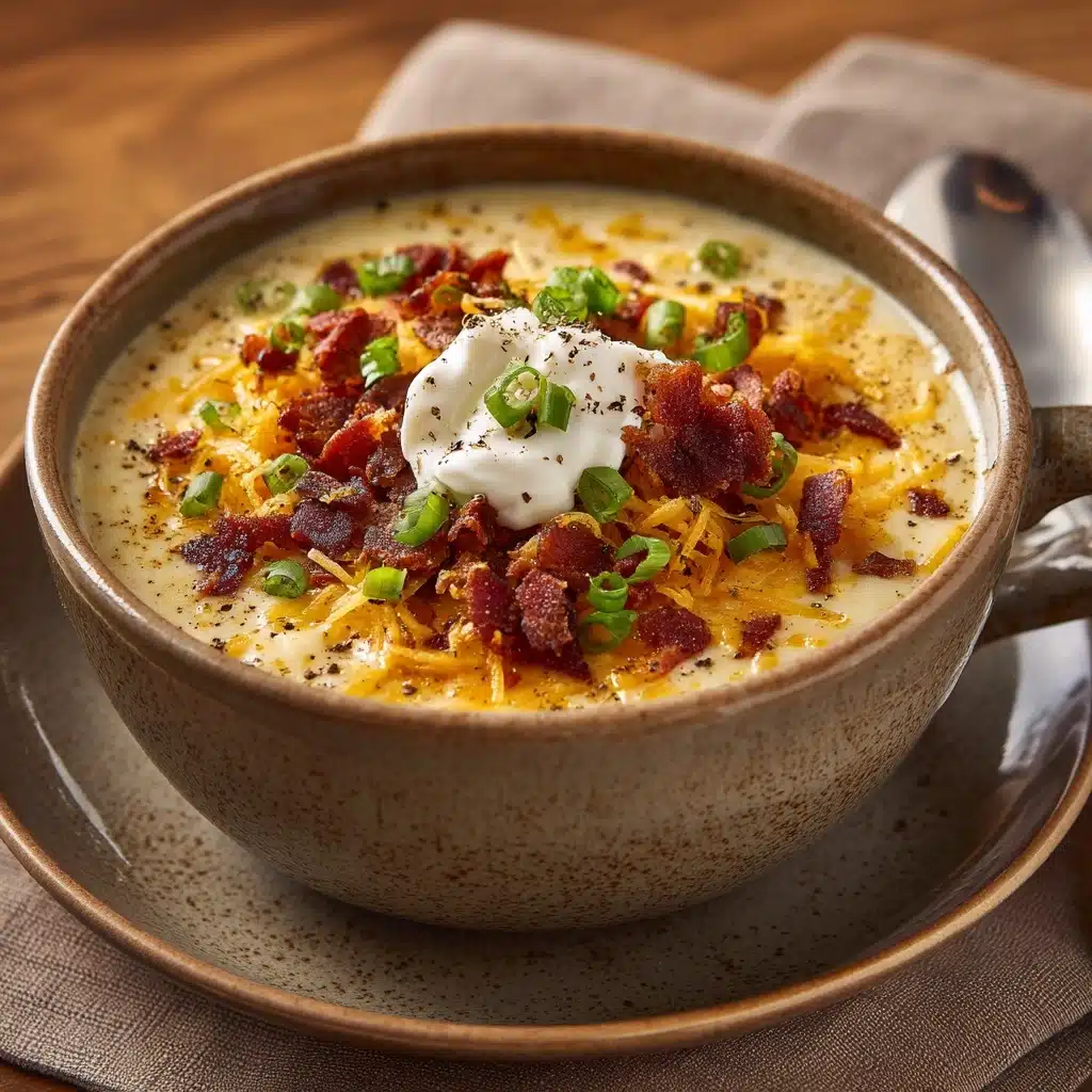 Loaded Baked Potato Soup Recipe - Recipe Image