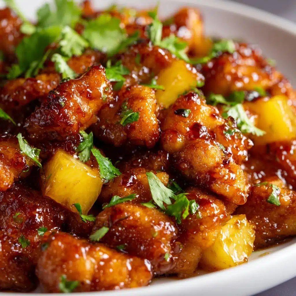 Sticky Pineapple Chicken Recipe - Recipe Image