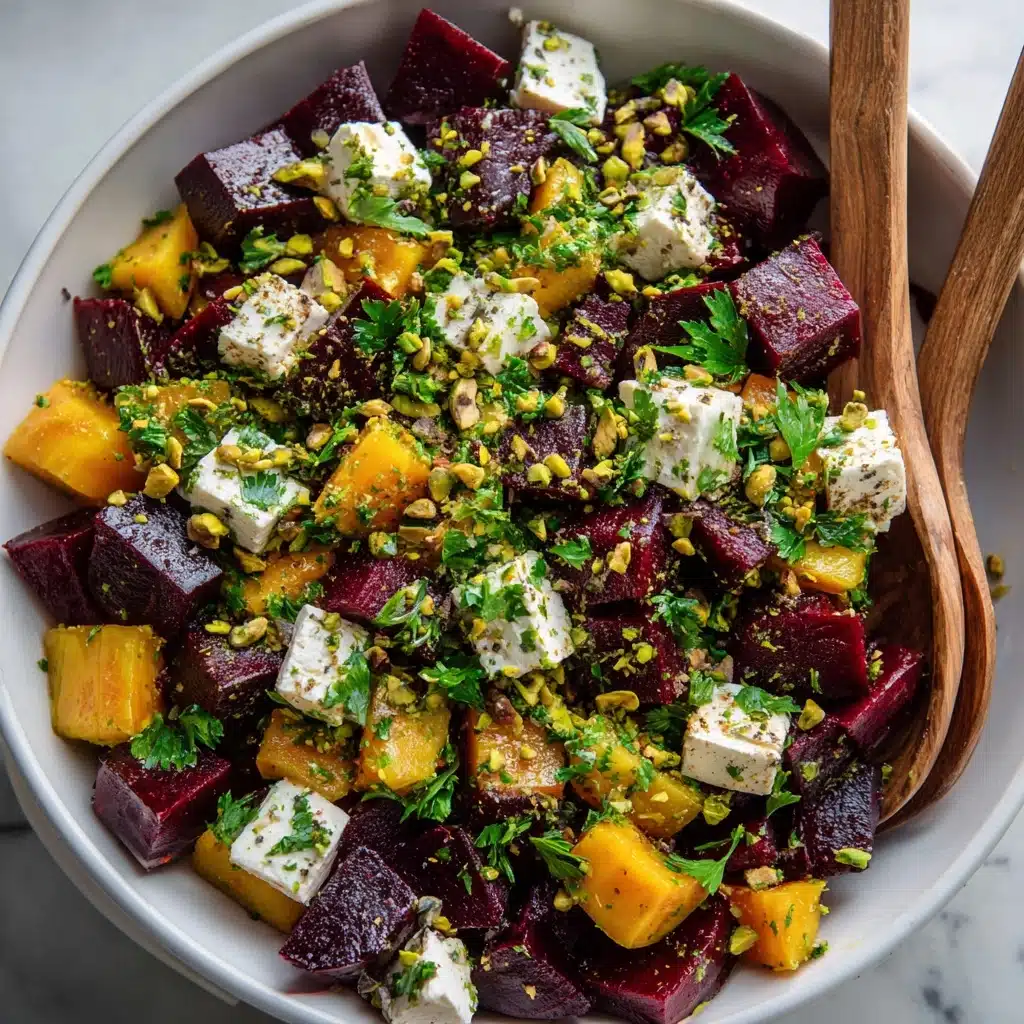Orange Beet Salad with Feta and Pistachios Recipe - Recipe Image