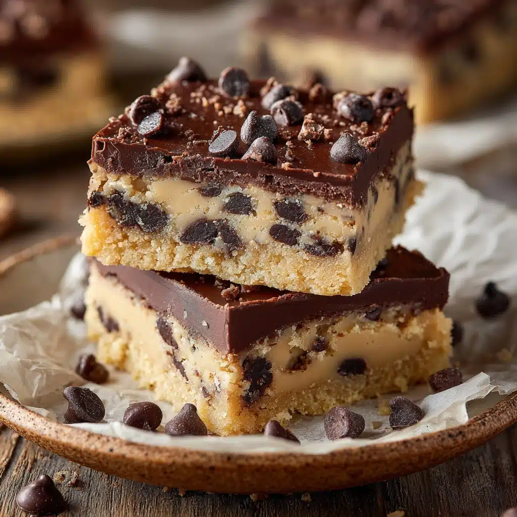 No Bake Cookie Dough Bars: Easy Recipe & Delicious Dessert Recipe - Recipe Image