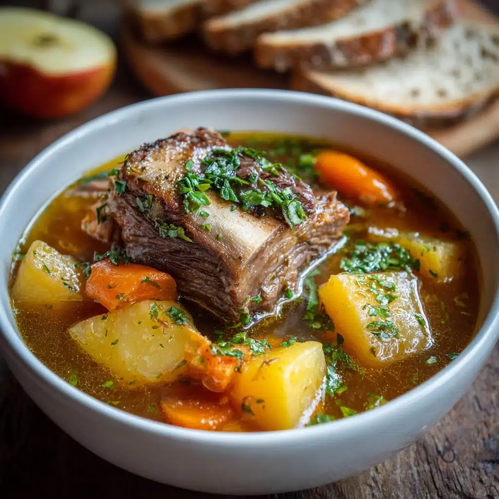 Apple Carrot Beef Rib Soup Recipe - Recipe Image