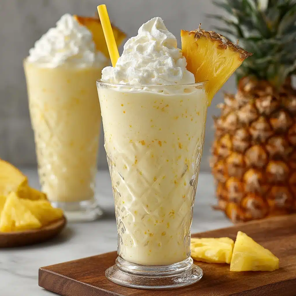 Pina Colada Milkshakes Recipe - Recipe Image