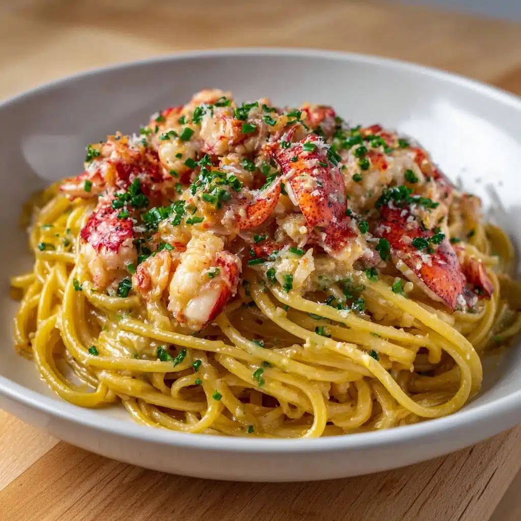 Buttered Lobster Pasta Recipe - Recipe Image