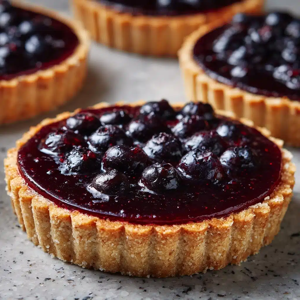 Blueberry Ganache Tart Recipe - Recipe Image