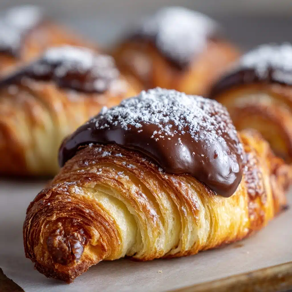 Nutella Crescent Rolls: A Sweet Indulgence Recipe - Recipe Image
