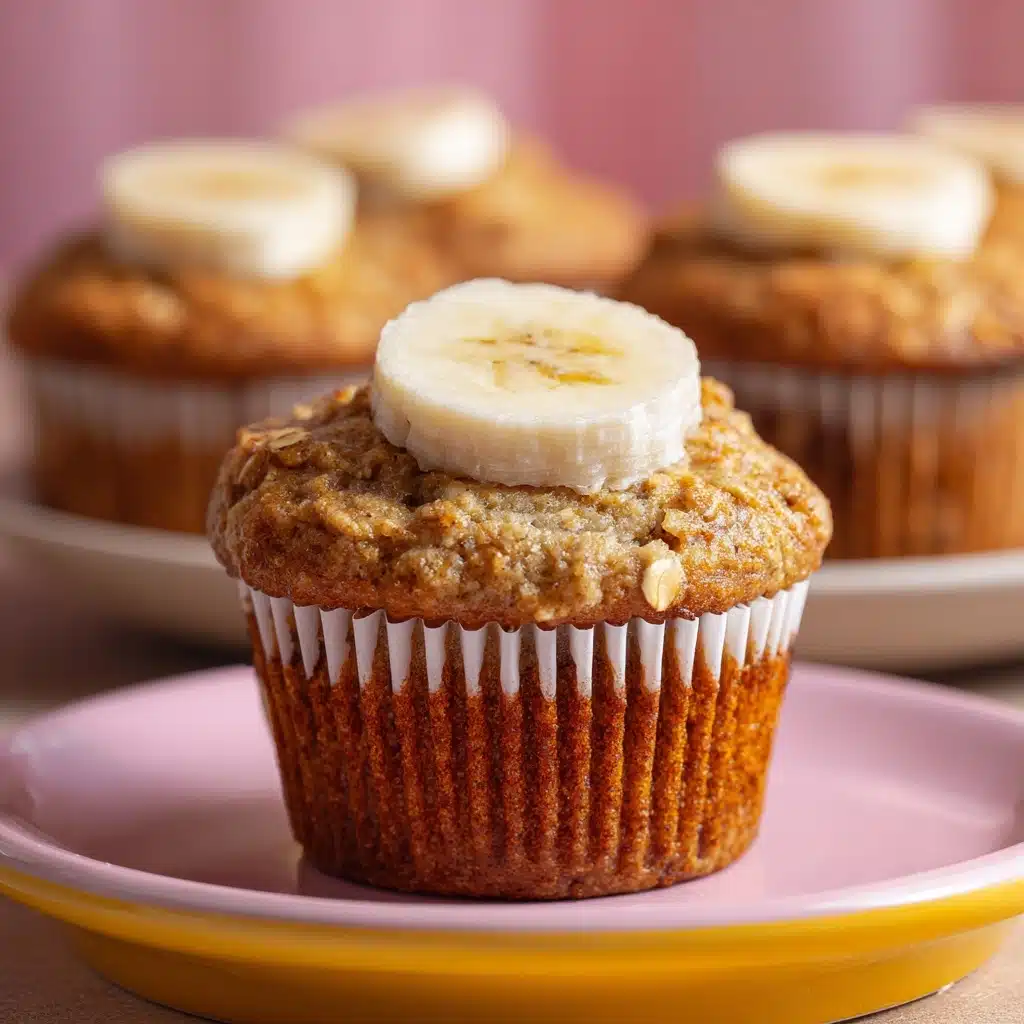 Banana Oatmeal Muffins Recipe - Recipe Image