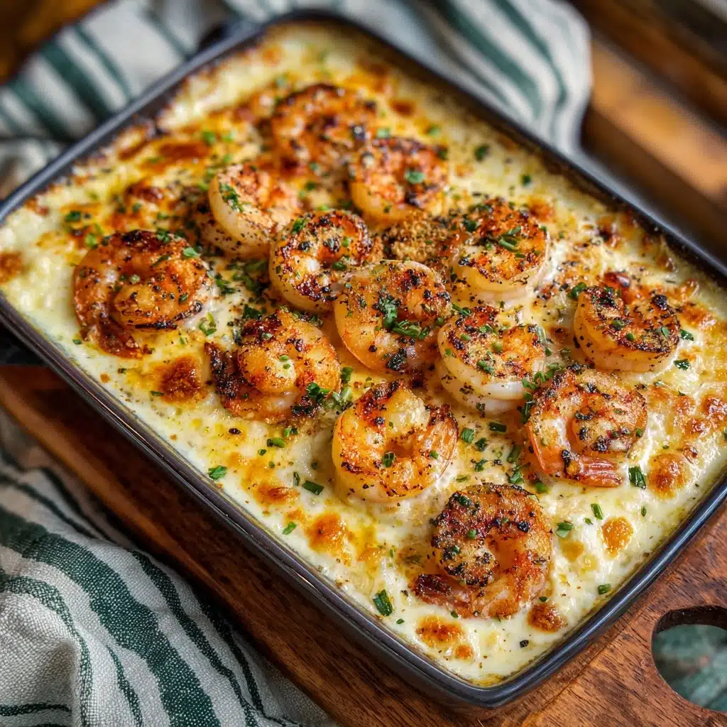 Garlic Shrimp Gratin Recipe - Recipe Image