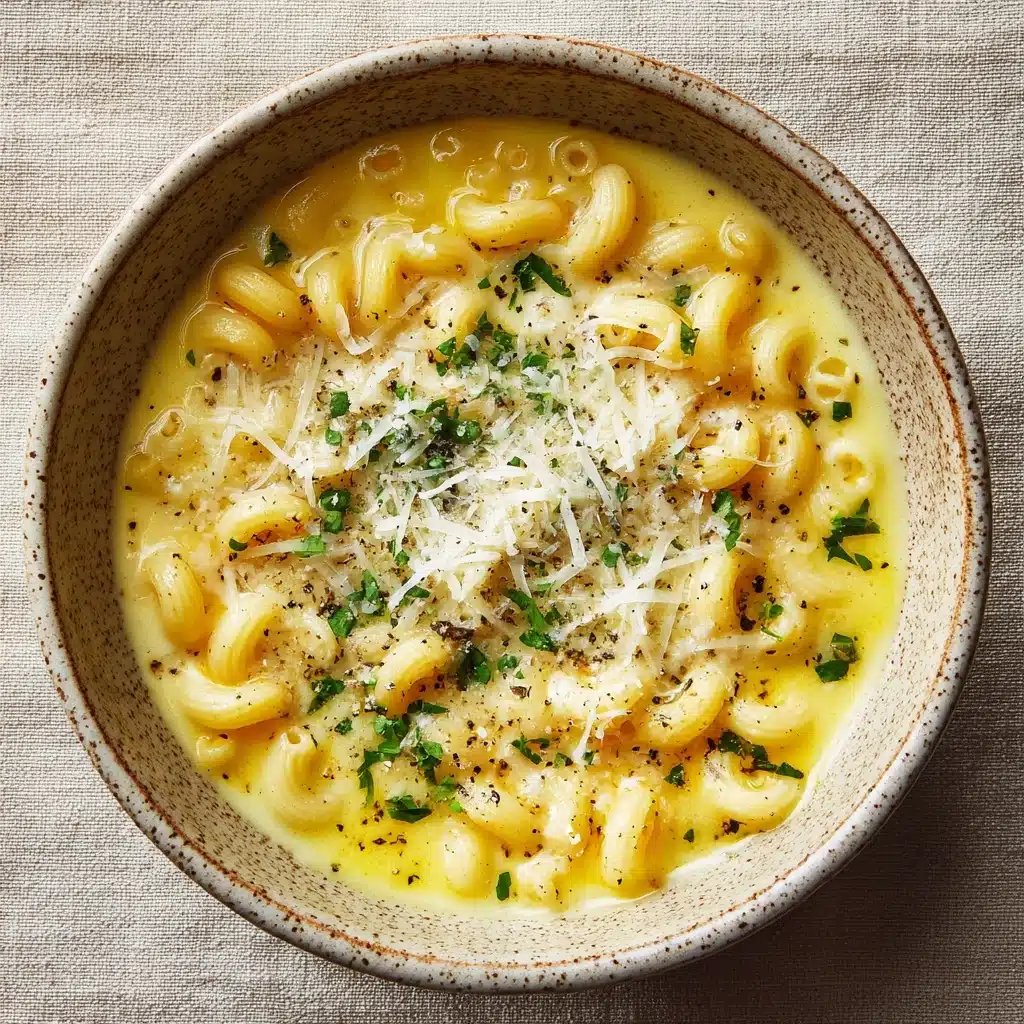 Parmesan Pasta Soup Recipe - Recipe Image