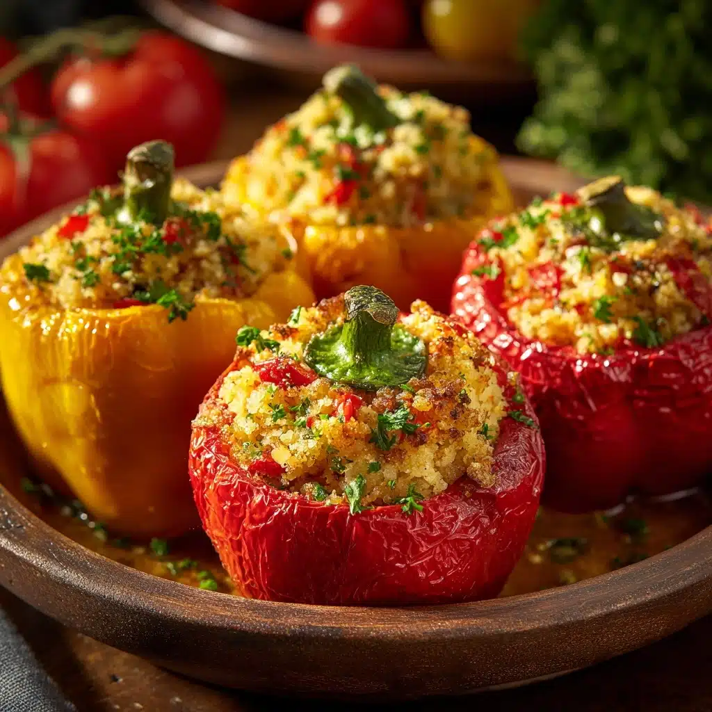 Romanian Stuffed Peppers Recipe - Recipe Image