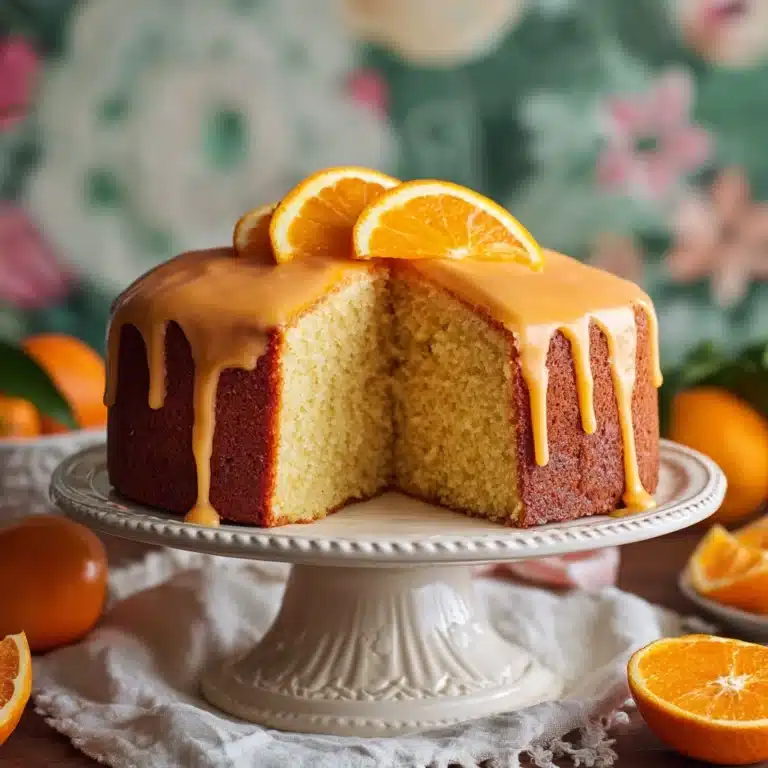 Sicilian Whole Orange Cake Recipe