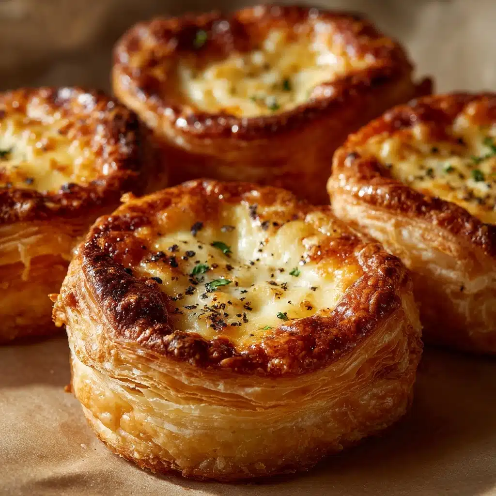 Cheesy Garlic Cruffins Recipe - Recipe Image